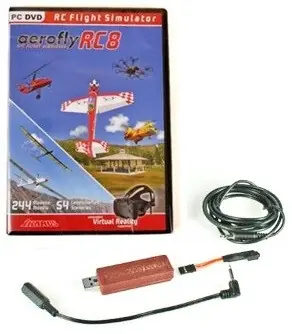 Ausverkauf - T2M Ikarus Aerofly RC8 + Interface Spektrum IK3091014