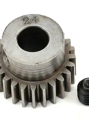 Robinson Racing RRP2024 Hart 48dp Machined 24t Motorritzel 5mm Bohrung Robinson | Expresslieferung