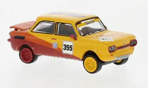 Herstellerpreis - NSU TTS, gelb/rot, 1966, NSU Sport, 1 87, Brekina