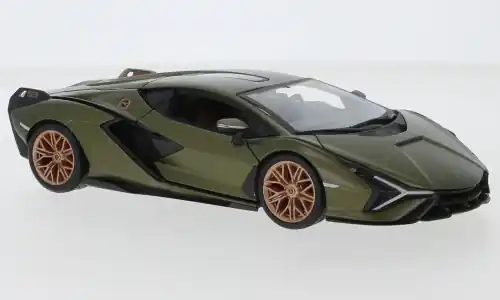 Preisnachlass | Lamborghini Sian FKP 37, oliv, 2019, 1 24, Bburago