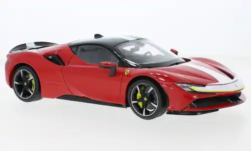 Top-Angebot - Ferrari SF90 Stradale, rot/Dekor, 2021, 1 18, Bburago