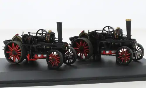 Fowler 2er Set BB1 Ploughing Engine, Master & Mistress, 1 76, Oxford - Hammerpreis