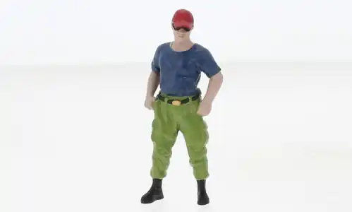 Figur Firefighters - Off Duty, 1 24, American Diorama | Günstig