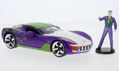 Aktion | Chevrolet Corvette Stingray, 2009, Joker, 1 24, Jada