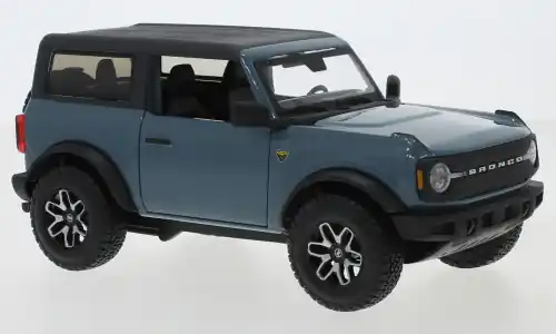 Ford Bronco Badlands, blau/schwarz, 2021, 1 24, Maisto | Extra-Rabatt