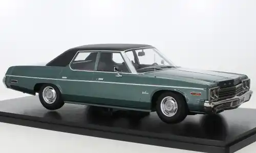 Dodge Monaco, dunkelgrün/schwarz, 1974, 1 18, KK Scale | Neu eingetroffen