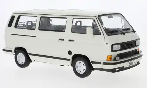 Kundenliebling | VW T3 Multivan Whitestar, weiss, 1990, 1 18, Norev