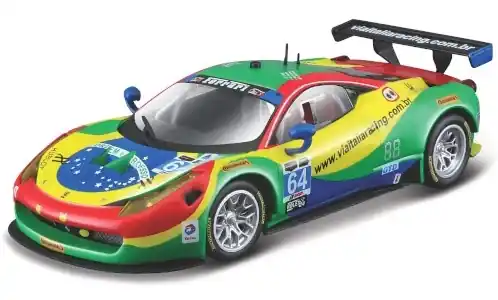 Sparangebot - Ferrari 458 Italia GT3, 24h Daytona, 2015, Via Italia Racing, 64, A.Bertolini/F.Longo, 1 43, Bburago