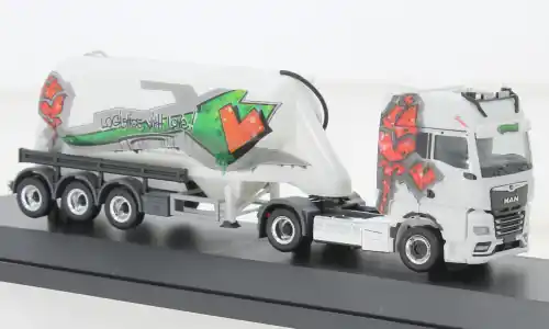 MAN TGX GX, Denkinger, 1 87, Herpa - Herstellerpreis