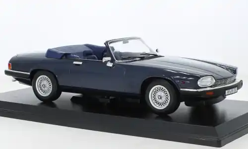 Jaguar XJ-S 5.3 H.E. Convertible, dunkelblau, 1988, 1 18, Norev - Kundenfavorit