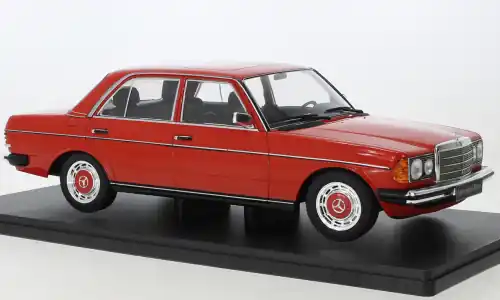 Jetzt erhältlich | Mercedes 230E (W123), rot, 1975, 1 18, KK Scale