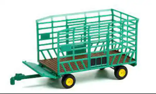 - Bale Throw Wagon, grün, 1 64, Greenlight - Schnäppchen
