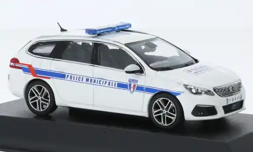 Kundenfavorit | Peugeot 308 SW, 2018, Police Municipale (F), 1 43, Norev
