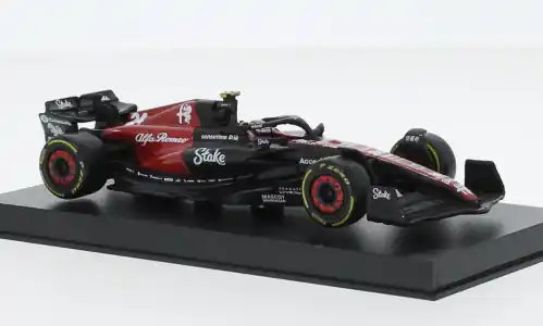 Alfa Romeo C43, Formel 1, 2023, Alfa Romeo F1 Team Stake, Stake, 24, G.Zhou, 1 43, Bburago - Letzte Stücke