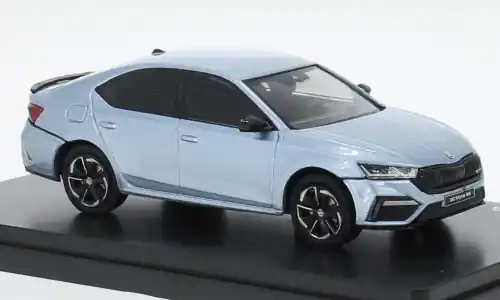Skoda Octavia IV RS, hellblau, 2020, 1 43, Abrex - Sonderangebot