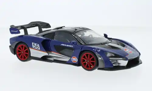 Neu | McLaren Senna, Gulf, 1 24, Motormax
