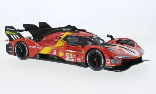 Super-Preis - Ferrari 499P, 24h Le Mans, 2023, Ferrari AF Corse, 51, A.Pier Guidi/J.Calado, 1 18, Bburago