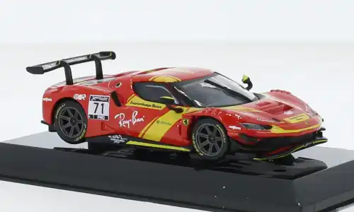 Ferrari 296 GT3, rot/gelb, 1 43, Bburago - Sonderangebot