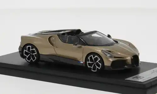 Bugatti W16 Mistral, dunkelbeige, 2022, 1 43, Look Smart | Extra sparen