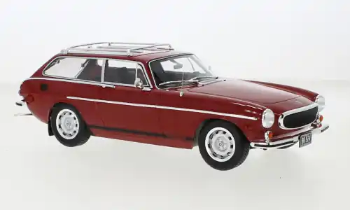 Sicher bezahlen - Volvo 1800 ES, rot, 1972, 1 18, Norev
