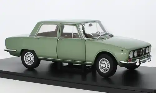 Endet bald - Alfa Romeo 1750 Berlina, hellgrün, 1968, 1 18, Mitica