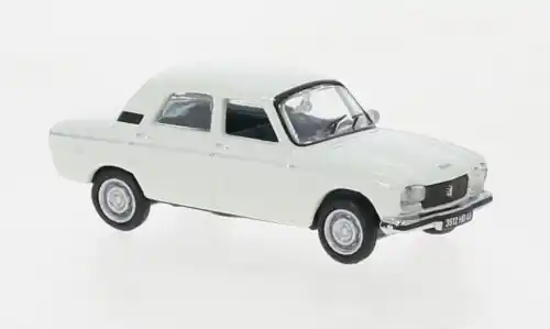 Nur für kurze Zeit - Peugeot 304 GL, weiss, 1977, 1 87, Norev
