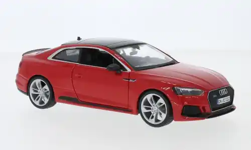 Ausverkauf - Audi RS 5, rot, 2019, 1 24, Bburago