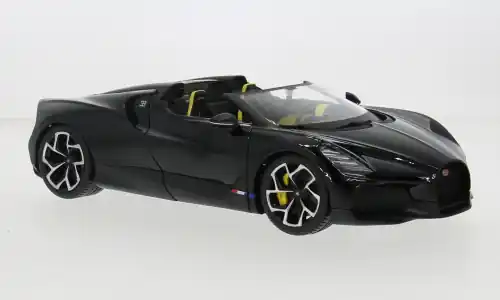 Bugatti W16 Mistral Cabriolet, schwarz, 1 18, Bburago | Bestseller