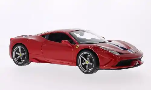 Ferrari 458 Speciale, rot, 1 18, Bburago - Sehr gut bewertet
