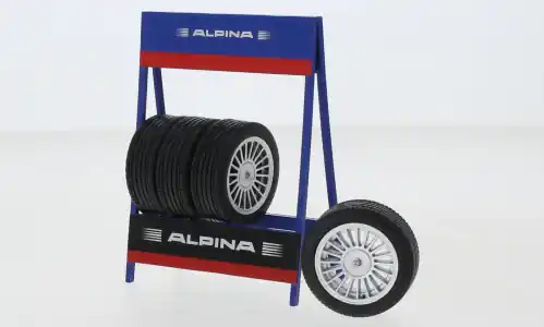 - Räderset Alpina, 1 18, IXO - Nur wenige verfügbar