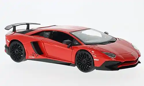 Top-Angebot | Lamborghini Aventador LP750-4 SV, hellrot, 1 24, Bburago