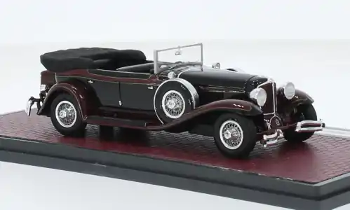 Cord L-29 Phaeton Sedan, schwarz/dunkelrot, 1931, 1 43, Matrix - Direkt kaufen