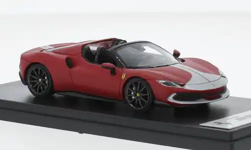 Ferrari 296 GTS, rot/silber, 2022, 1 43, Look Smart | Rabatt