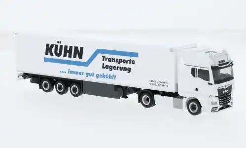 MAN TGX GX, Kühn Kühltransporte, 1 87, Herpa | Zeitlich begrenzt