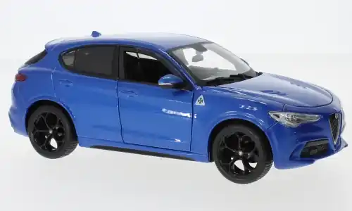 Alfa Romeo Stelvio, blau, 1 24, Bburago | Sonderangebot
