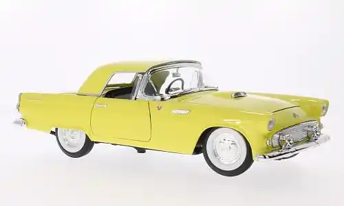 Bestpreis | Ford Thunderbird, gelb, 1955, 1 18, Lucky Die Cast
