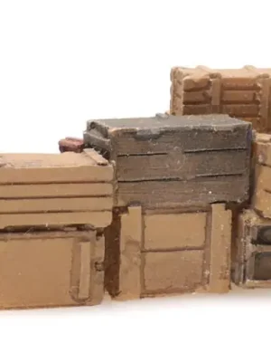 Wochenendangebot | Kleinlastwagen Ladegut Stadt (25mm x 14mm) -1 87- Fertigmodell aus Resin, lackiert