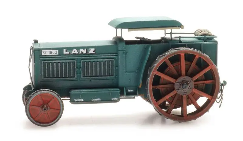 Lanz Zugmaschine Zivil -1 87- Fertigmodell aus Resin, lackiert ***z.Zt.nicht lieferbar*** - Meistverkauft