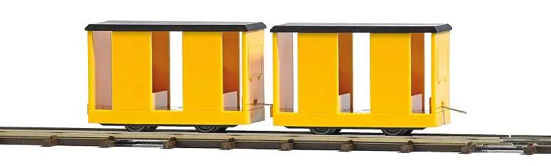 Nur diese Woche - Mannschaftswagen 3 Stück Feldbahn