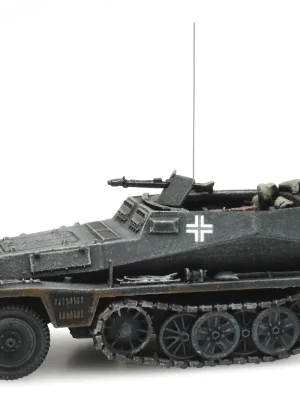 Preiswert - SdKfz 250/1 grau -1 87- Fertigmodell aus Resin, lackiert