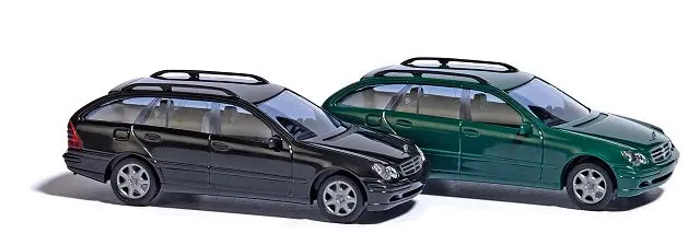 Extra sparen | Mercedes C-Klasse T -grün- -1 87-