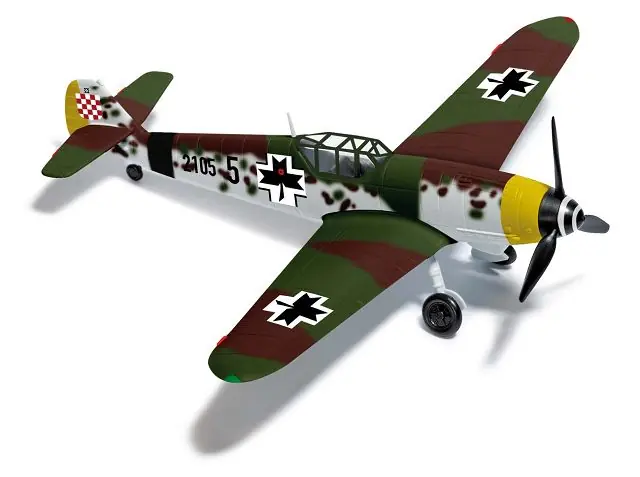 Profi-Qualität | Flugz.Bf 109 G Kroatien -1 87-