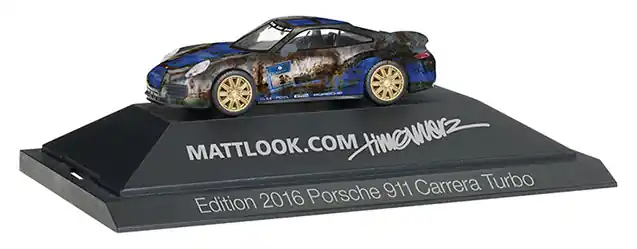 Heute bestellen | Porsche 911 Carrera Turbo "Mattlook" Edition 3 -PC-