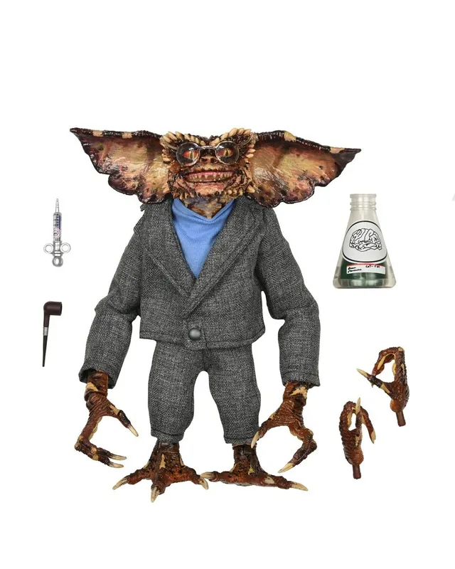 Gremlins 2 - Ultimate Brain Gremlin - Clothed Actionfigur | Top-Preis
