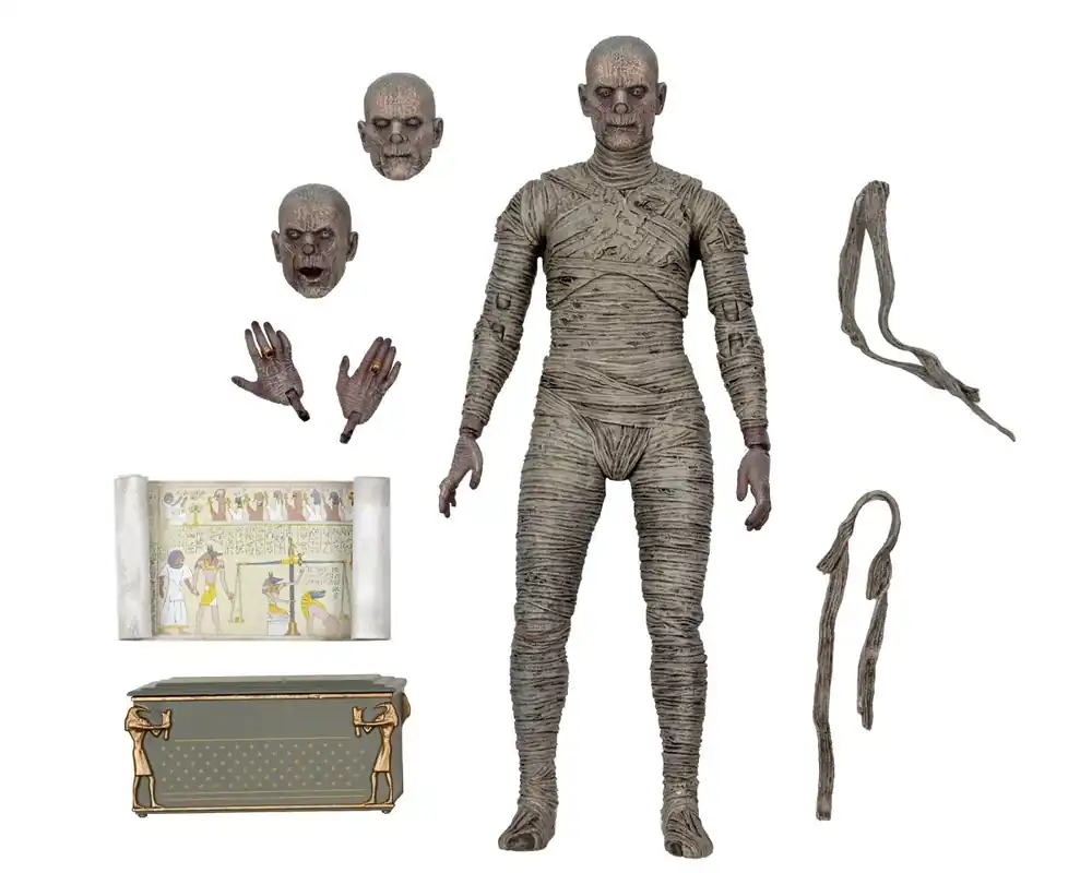 Universal Monsters Figur- Ultimate Mummy (Color) | Einfache Rückgabe