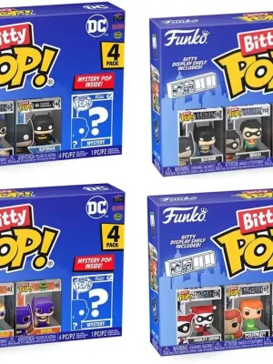 Bitty POP! DC Comics komplett (4x 4er-Pack) - Preishit