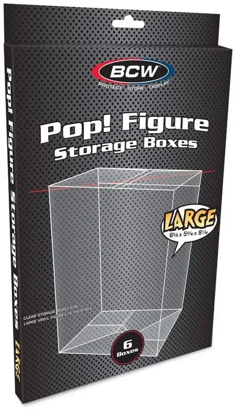 Sparangebot | BCW Funko POP! Figure Storage Boxes Large (6 Hüllen)