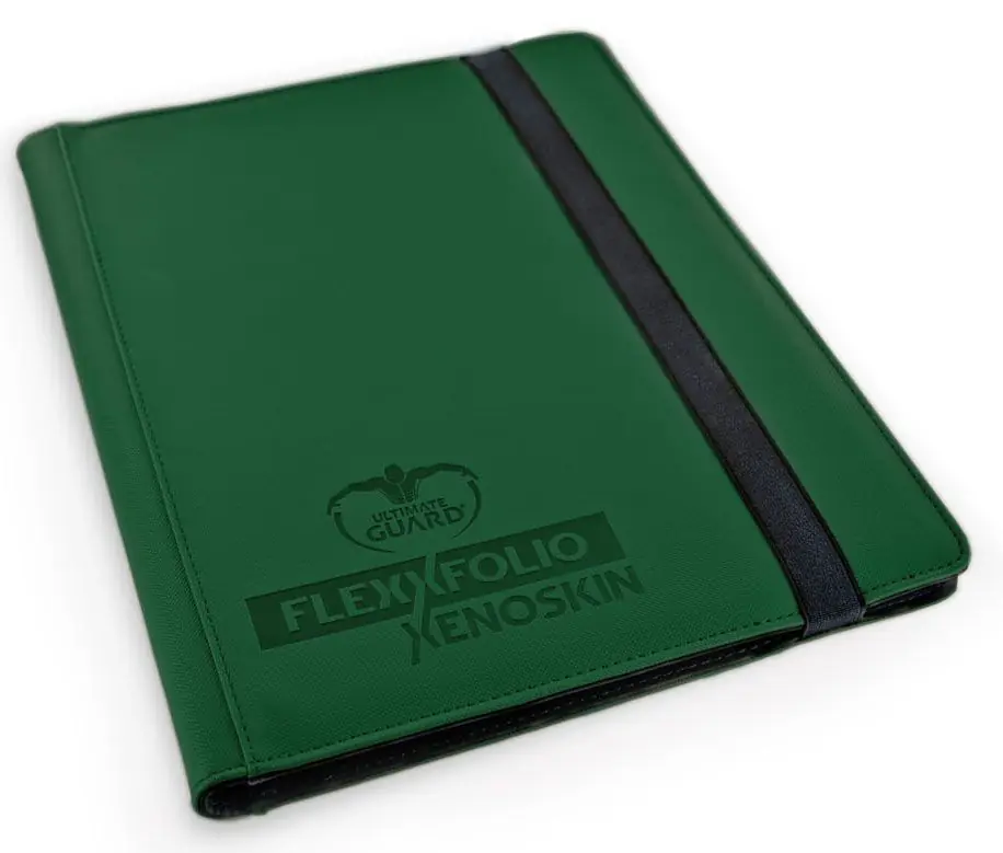 Ultimate Guard 9-Pocket FlexXfolio XenoSkin Grün - Expresslieferung