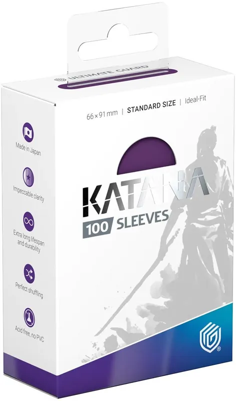 Neu eingetroffen - UG Katana Sleeves Standard Iris Bloom (100 Hüllen)