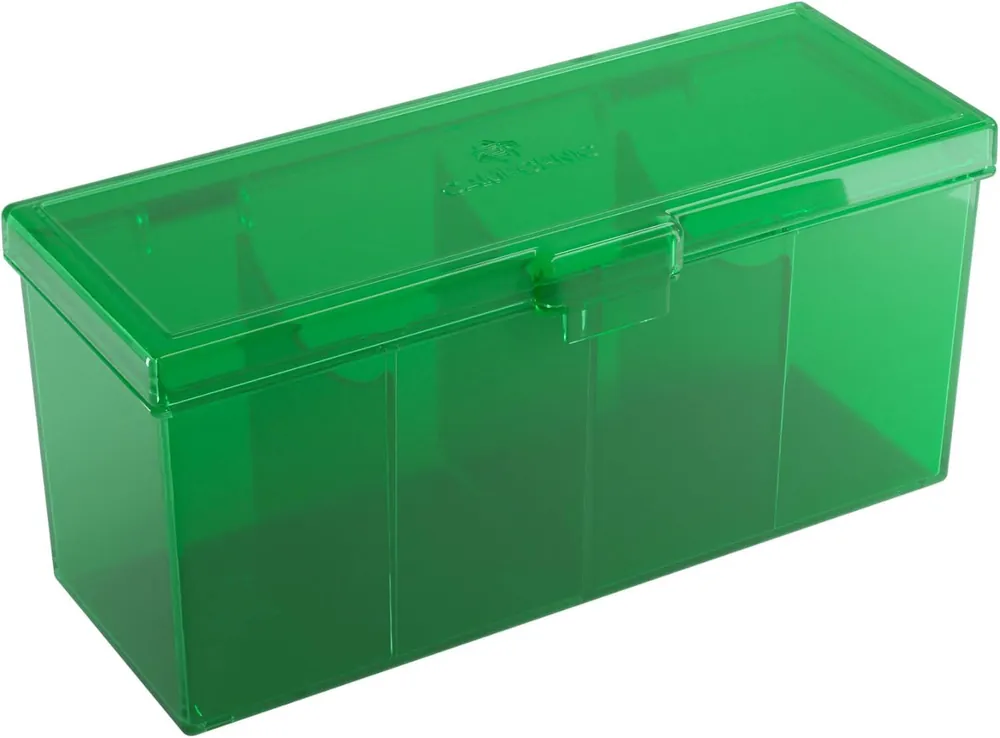 Extra-Rabatt - Gamegenic Fourtress 320+ Green (4-DECK BOX)